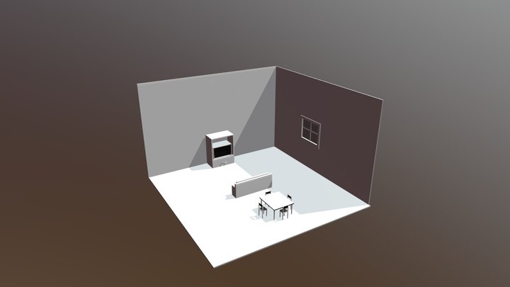 Inside House 3D Model