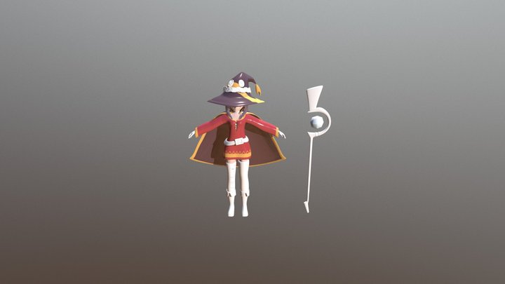 Megumin v.2 3D Model