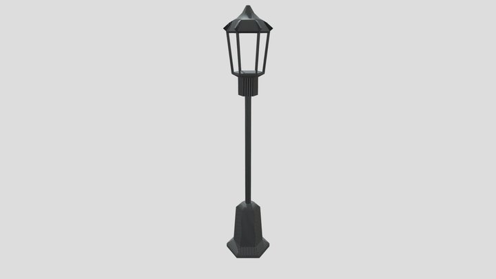 Lamp Post {Asset Pack} 3D Model