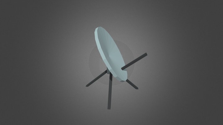 satellite dish 3D Model