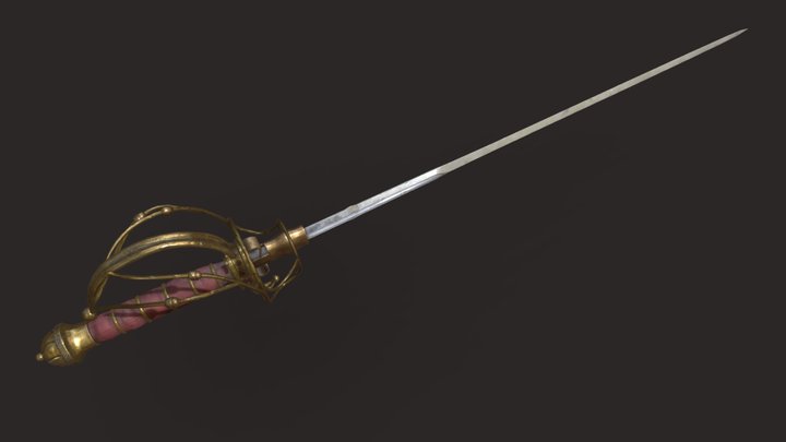 Rapiera 3D Model