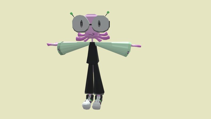 The Glasses 3D Model
