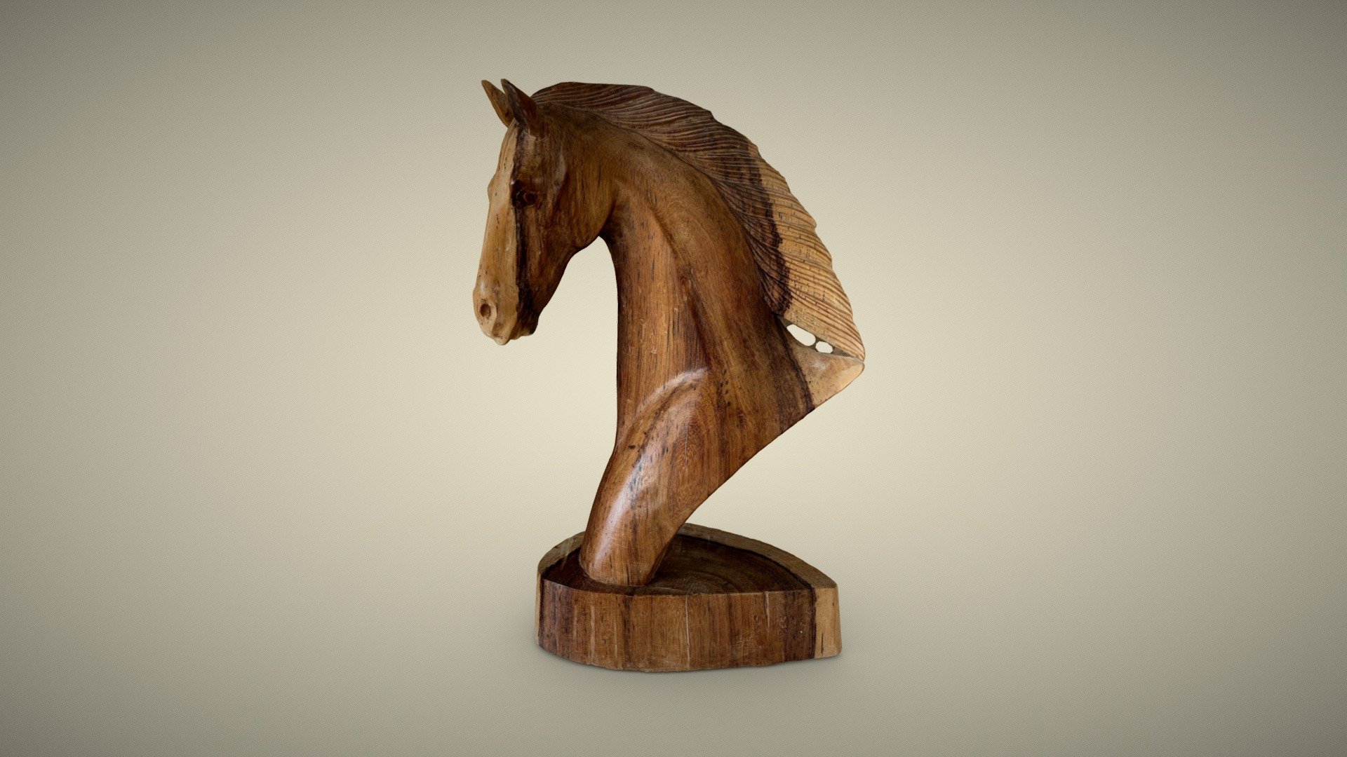 Wooden horse ornament - 3D model by dantooine [f07b74b] - Sketchfab