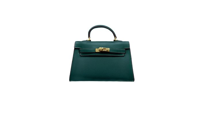 Hermes Green Handbag 3D Model