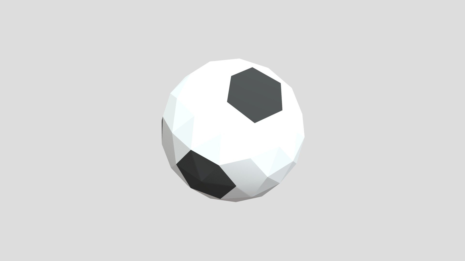 Soccer ball from Poly by Google