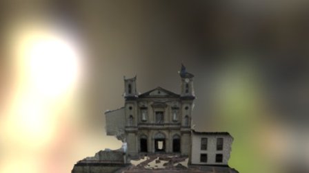 San Antonio church 3D Model