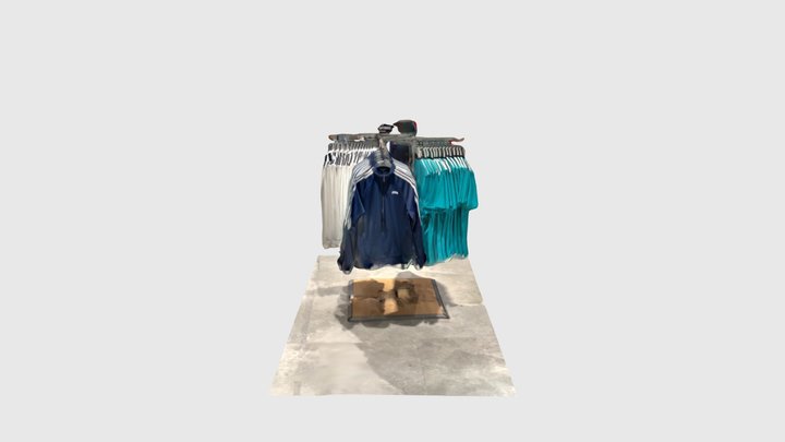 Clothes rock 3D Model