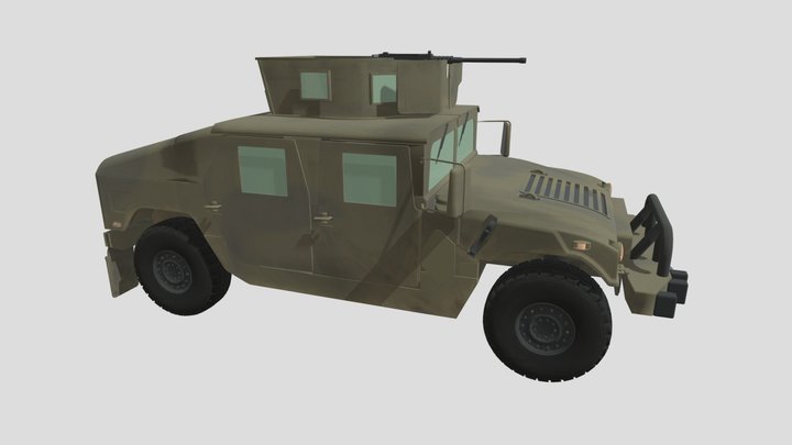 Armored vehicle 3D Model