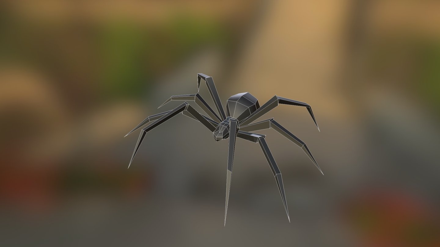 Включи поли паук. Low Poly паук. Паук Low Poly вид сбоку. Sketchfab Spider-мат. Антагонист это Spider Low Poly.