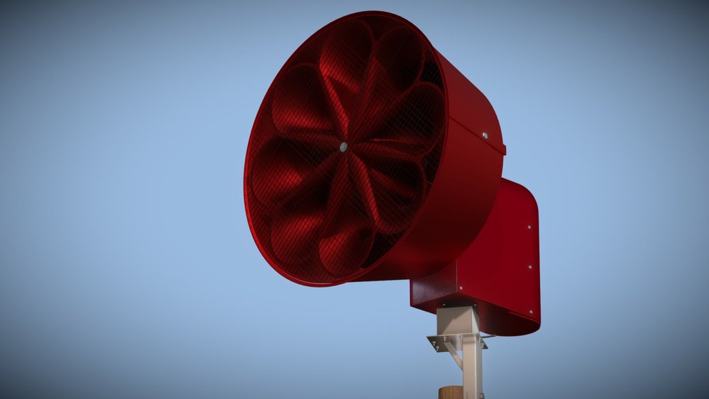 Low Mounted Fire Siren