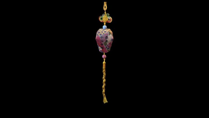 Sky Lantern Model 3D Model