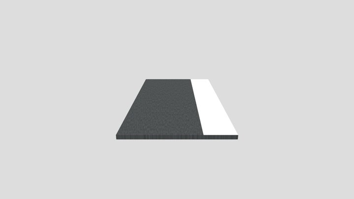 MAG White Left Half by One Meter Straight – Kostenloses 3D-Modell STL