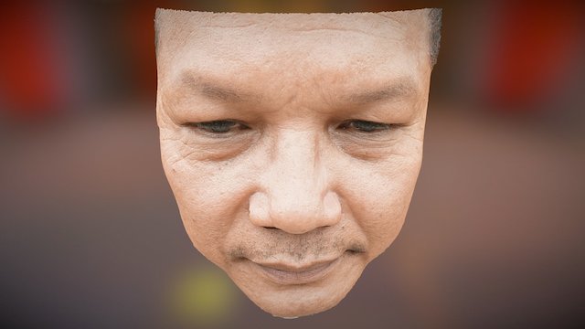 3D Portrait Human Head 3D Model