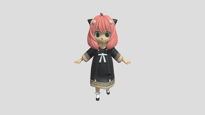 Anya (Spy × Family) 3D Model