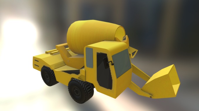 máquina de concreto