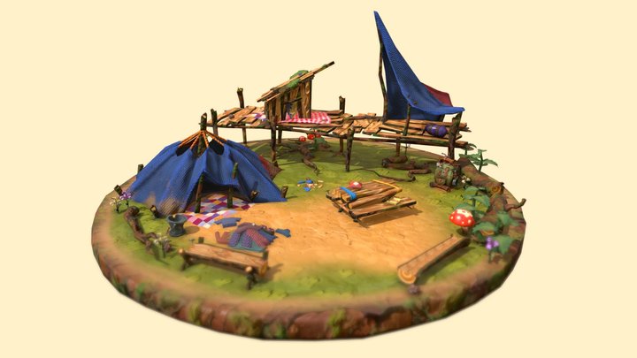 What the scout?! | Diorama 3D Model