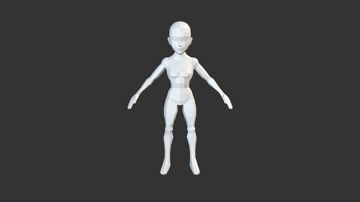 Base Woman 3D Model