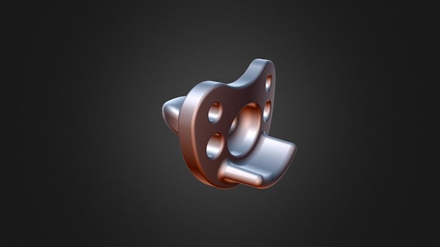 Silicon Pacifier for "lovely" 3D Model