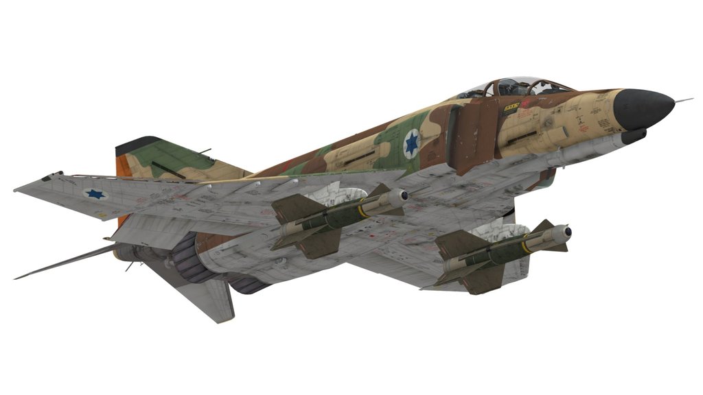 F-4E Kurnass with GBU-15