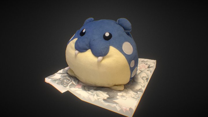 Spheal Doll 3D Scan 3D Model