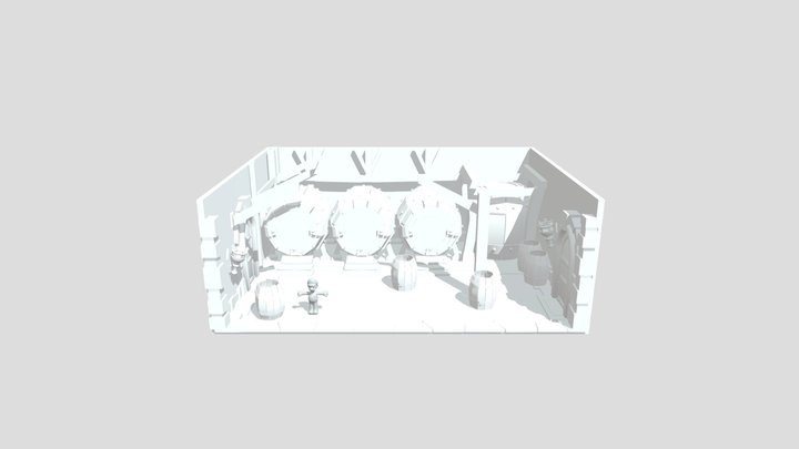 Escenario Luigi 1 3D Model
