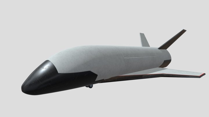 Spaceship 2 3D Model
