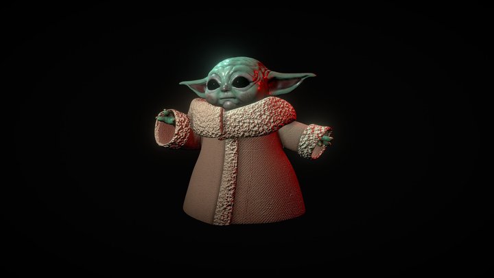 Baby Yoda - TheChild 3D Model
