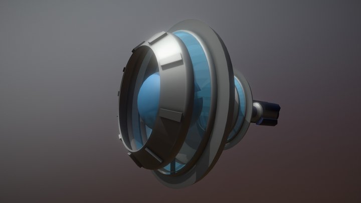Space Station 3D Model