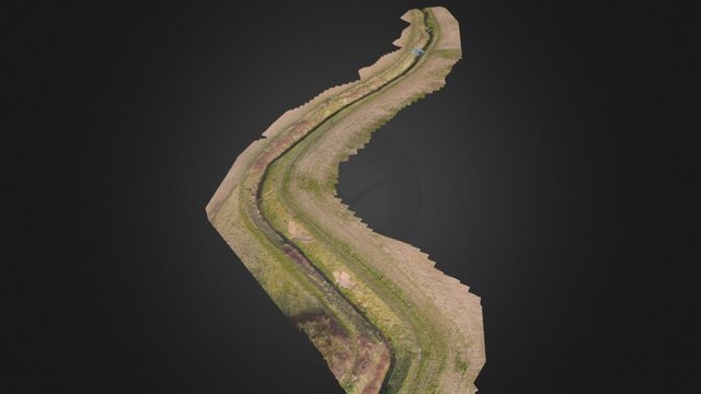 Runny's Field Stream 3D Model