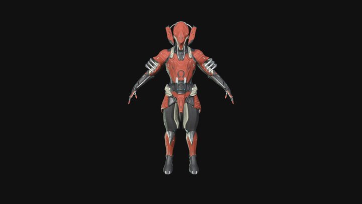 Volt Raijin 2.0 T-Pose 3D Model