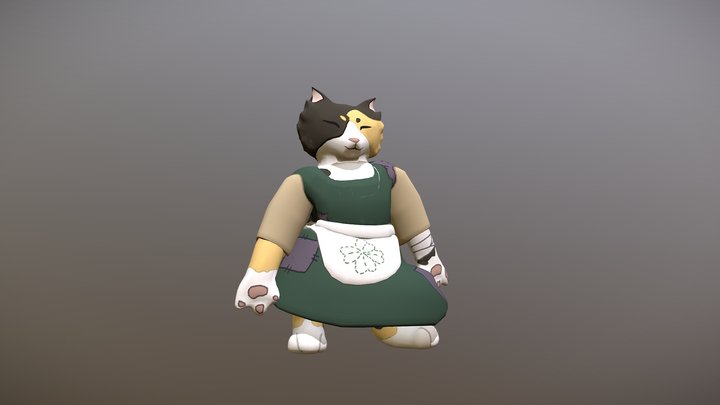 Cali - Animated 3D Model
