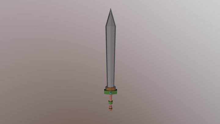 Sword (First Upload) 3D Model