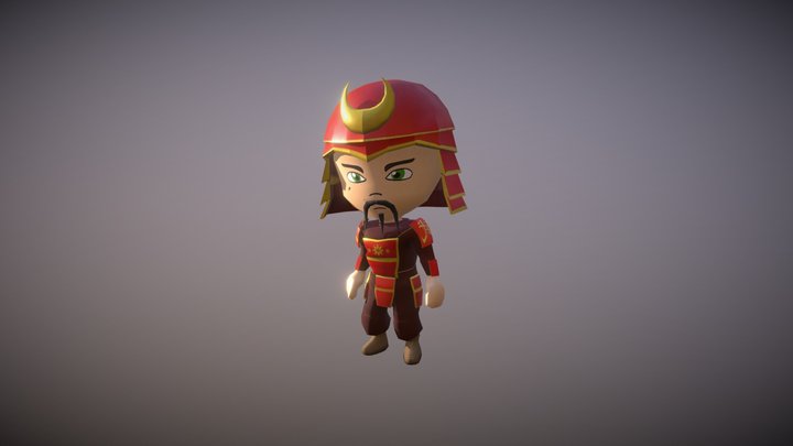 Japanese Competitor - Tag Masters 3D Model