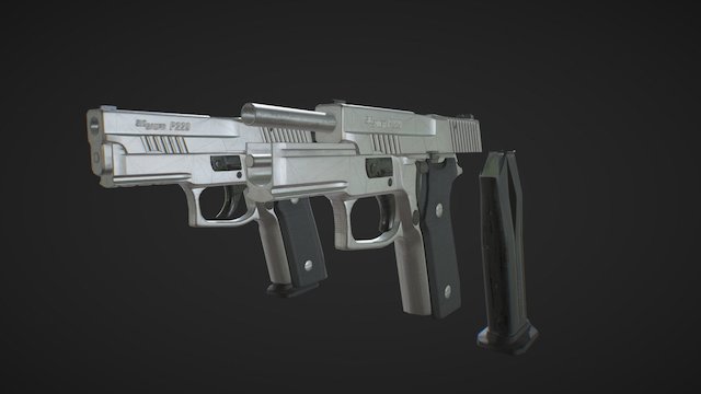 Sig Sauer P229 3D Model