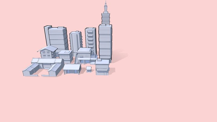 漫遊_房子 3D Model