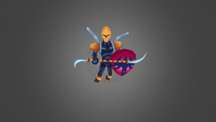Vandal Hearts - Amon 3D Model