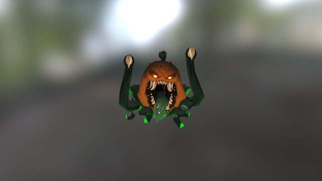 Gourd'thulu of the Elder Gourds 3D Model