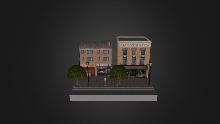 Cityscene london 1DAE8 De Loor Harvey 3D Model