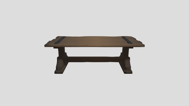 Tavern table – Modello 3D gratuito STL