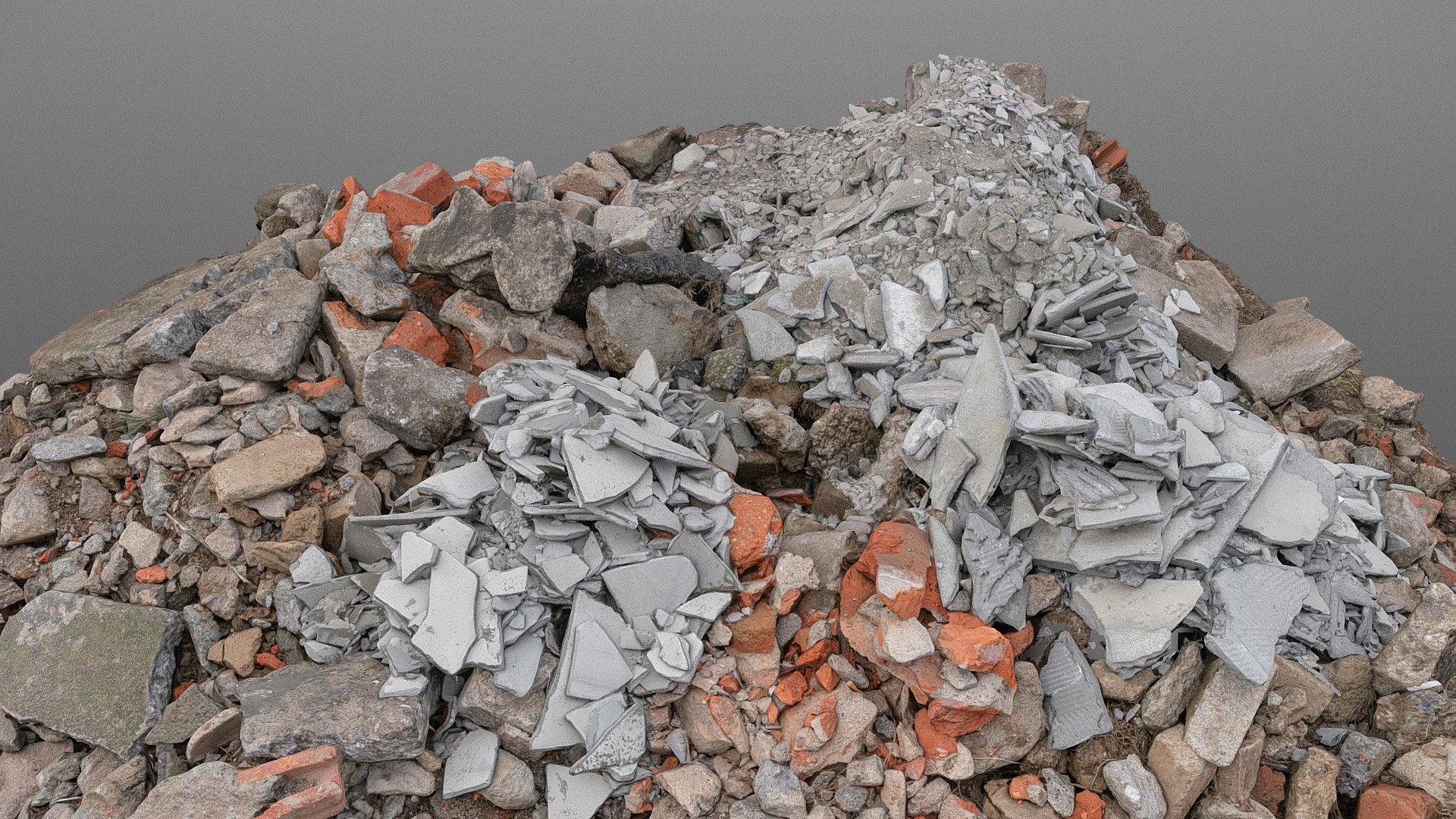 Destroyed construction debris - Download Free 3D model by matousekfoto ...