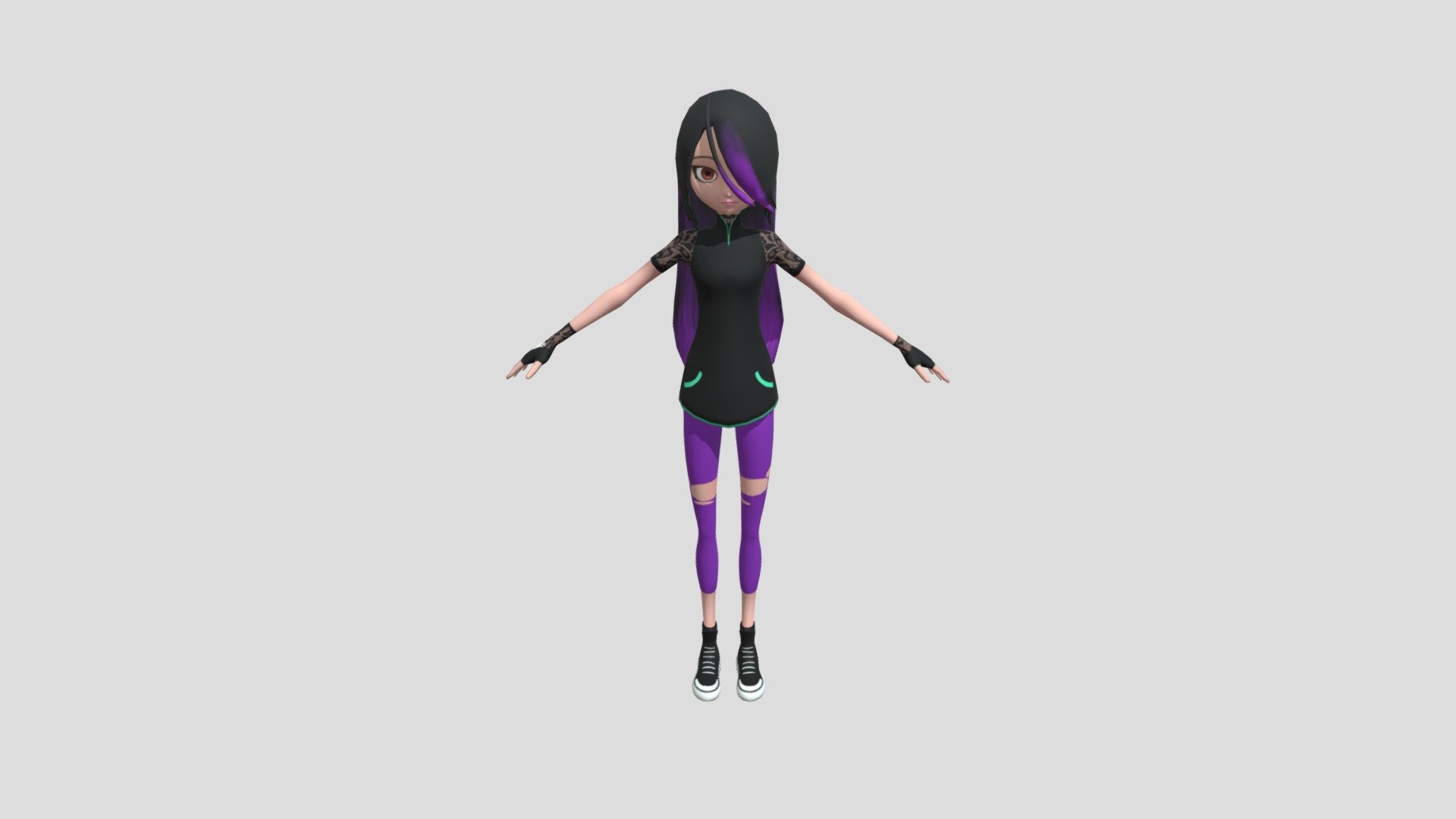 Juleka Couffaine (Miraculous) - Download Free 3D model by Scorpion4241  (@Scorpion4241) [f08a499]