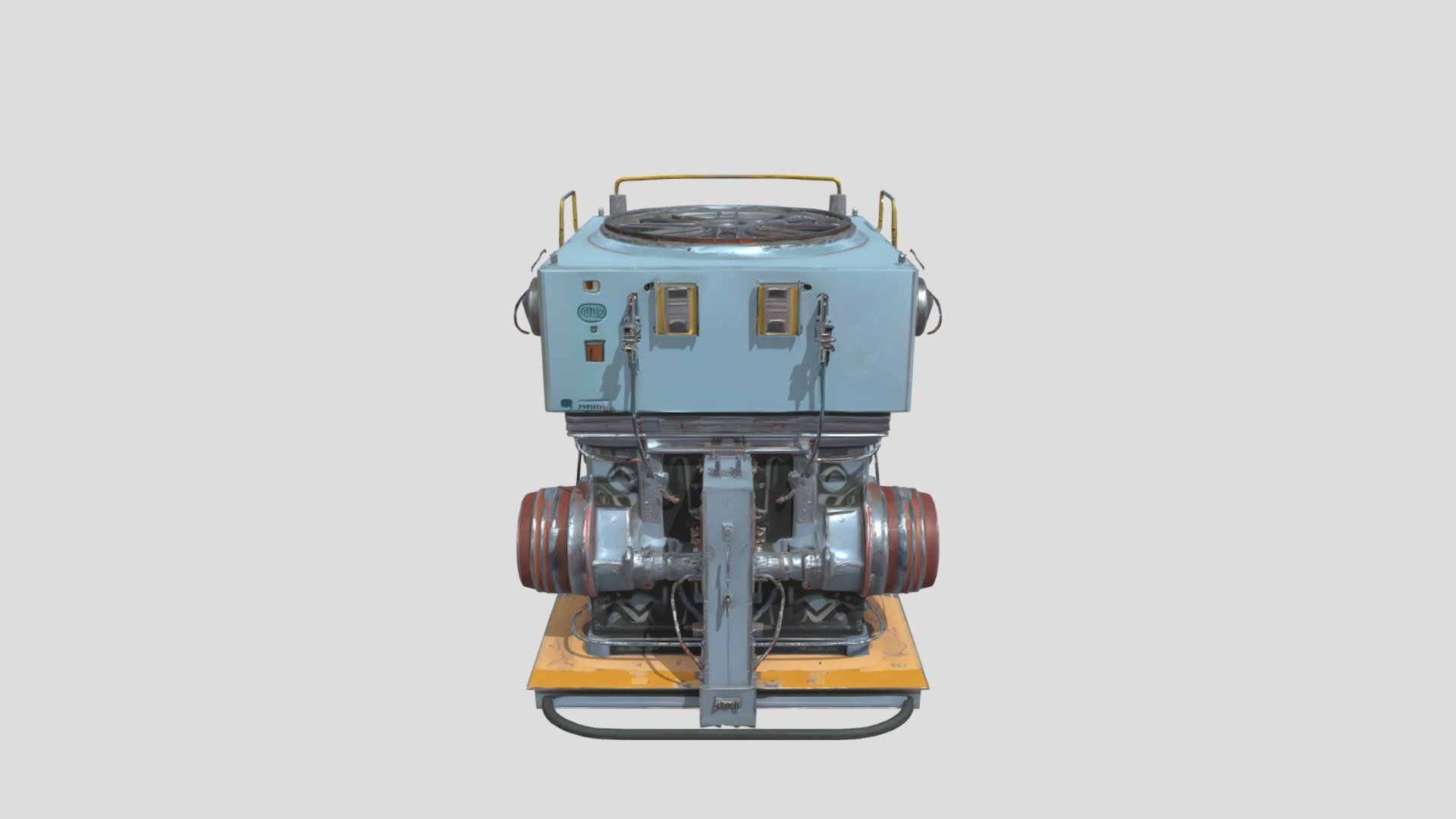 complex machinery setup - Download Free 3D model by klrxyz [f08b663 ...