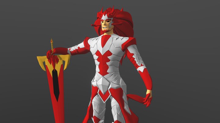 Solo Leveling - Antares 3D Model