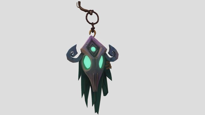 Stylized Amulet 3D Model