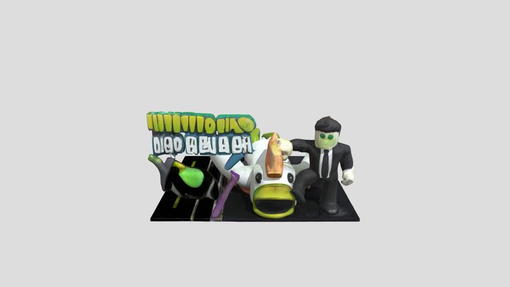 Finall! Robot s is defeat!! Victor!!! – Free 3D Model STL