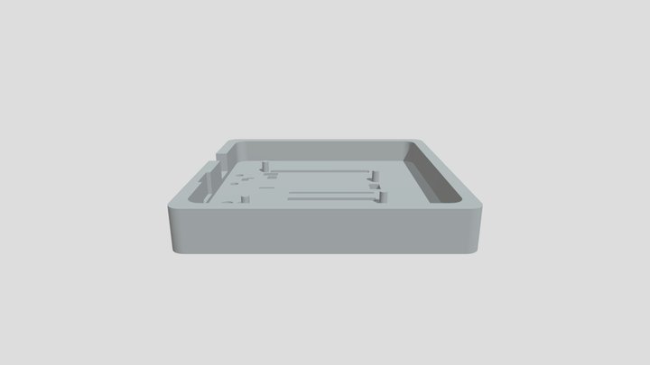 Gearbox V2 Bottom 3D Model