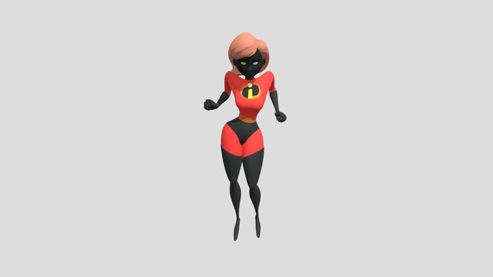 Mrs. Incredible - Fortnite 3D Model