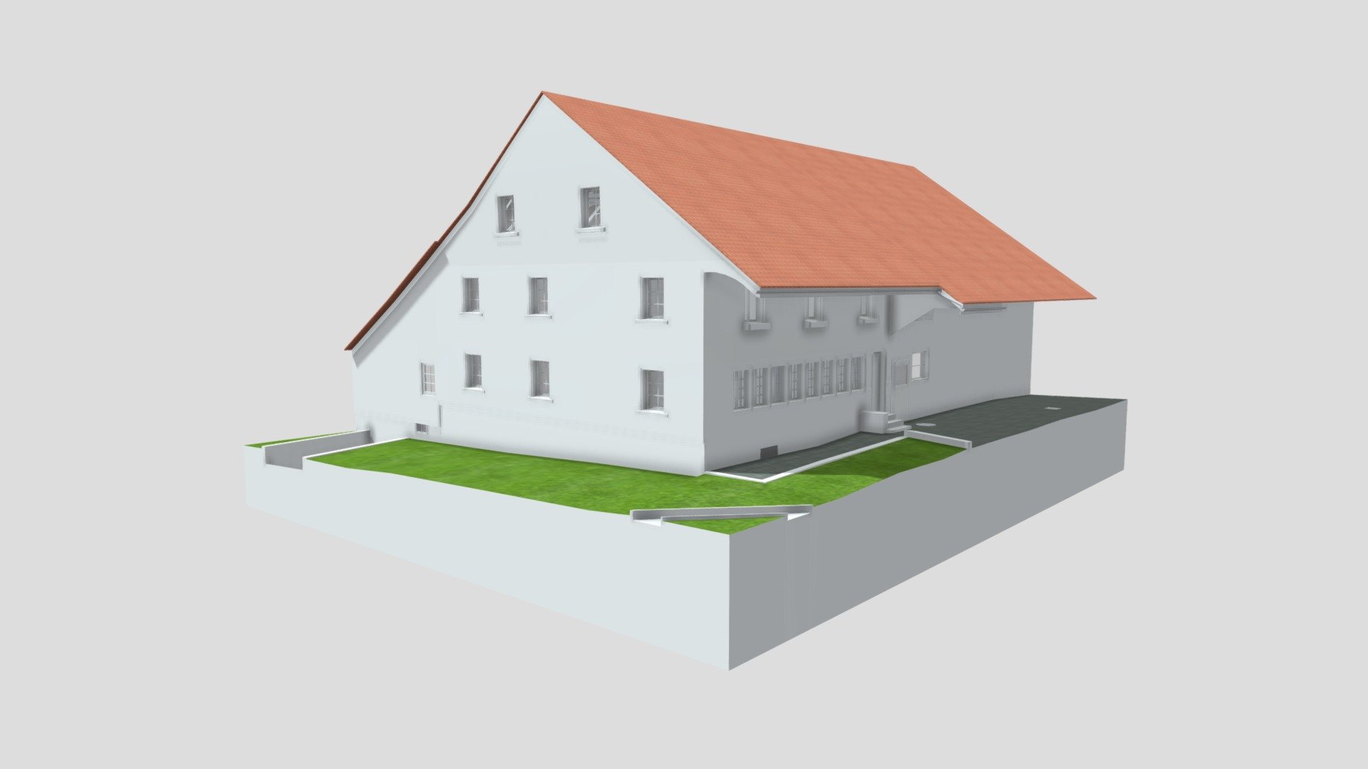 Oberembrach ZH, Umbau/Neubau Bauernhaus — Sketchfab embed 3D viewer