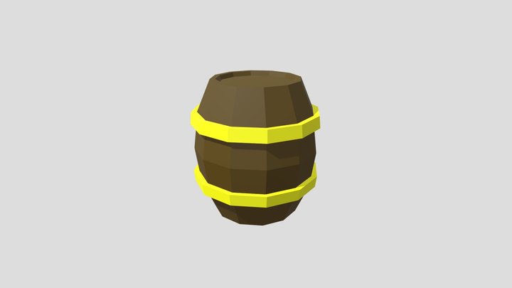 Barril 3D Model