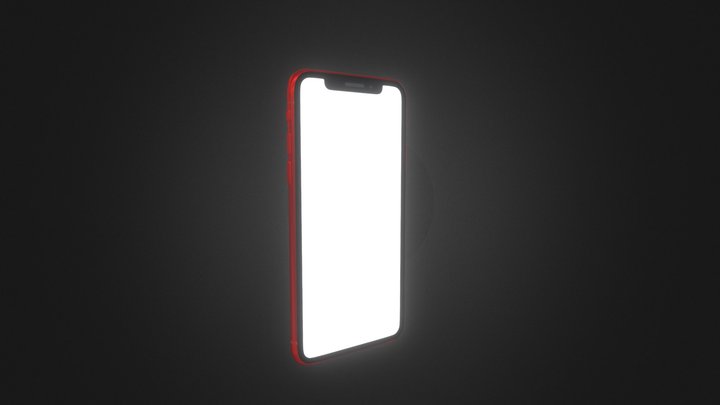 Iphone X 3D Model
